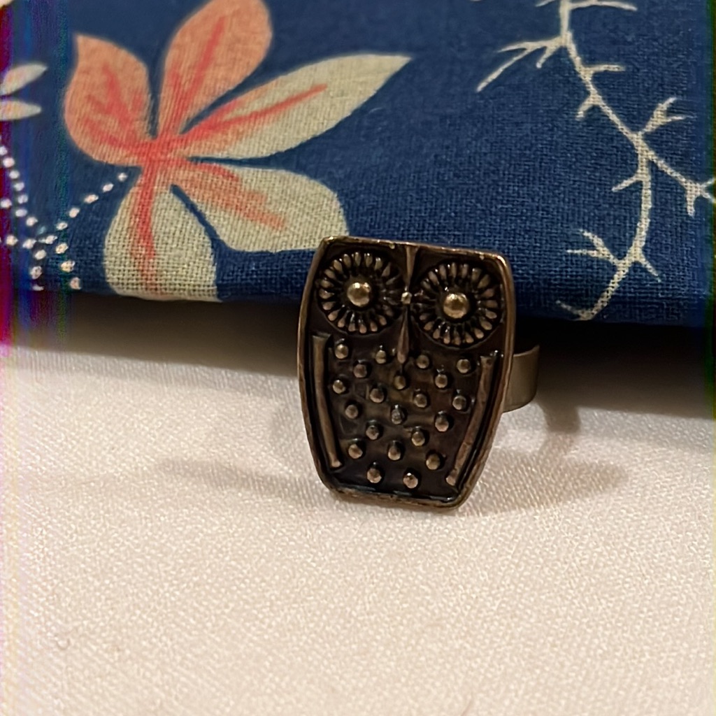 Owl Ring - Adjustable Size